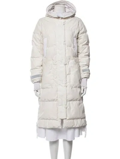 Pre-owned Canada Goose Down Coat In Neutrals