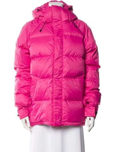 Pre-owned Canada Goose Down Coat In Pink