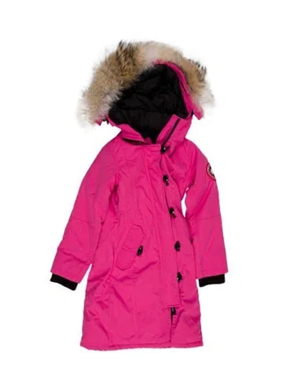 Pre-owned Canada Goose Down Coat In Pink