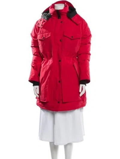 Pre-owned Canada Goose Down Coat In Pink