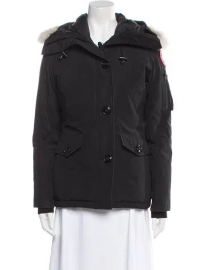 Pre-owned Canada Goose Down Coat In Red