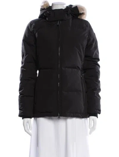 Pre-owned Canada Goose Down Coat W/ Tags In Black