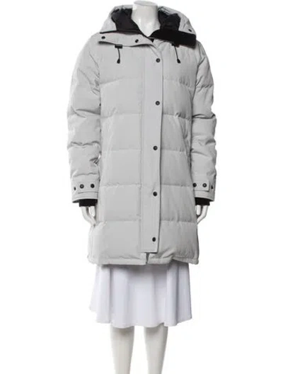Pre-owned Canada Goose Down Coat W/ Tags In Blue