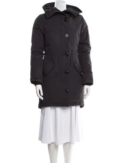 Pre-owned Canada Goose Down Down Coat In Black