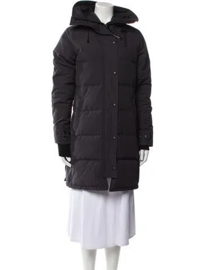 Pre-owned Canada Goose Down Down Coat In Black