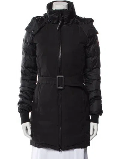 Pre-owned Canada Goose Down Down Coat In Black