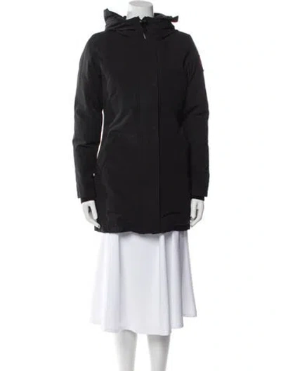 Pre-owned Canada Goose Down Down Coat In Black