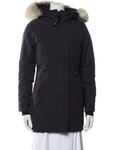 Pre-owned Canada Goose Down Down Coat In Black