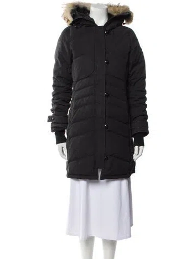 Pre-owned Canada Goose Down Down Coat In Black