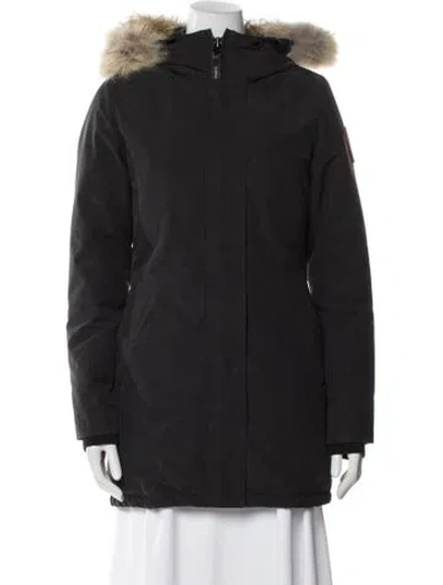 Pre-owned Canada Goose Down Down Coat In Black