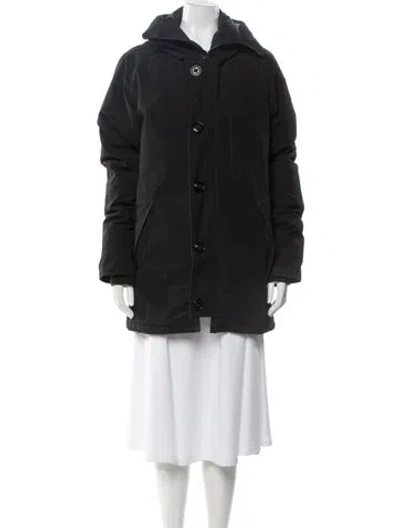 Pre-owned Canada Goose Down Down Coat In Black