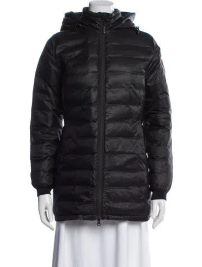 Pre-owned Canada Goose Down Down Coat In Black