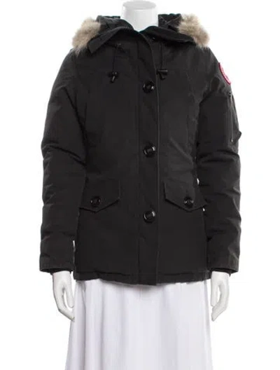 Pre-owned Canada Goose Down Down Coat In Black