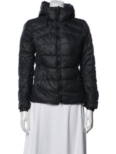 Pre-owned Canada Goose Down Down Coat In Black