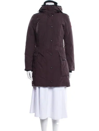 Pre-owned Canada Goose Down Down Coat In Brown