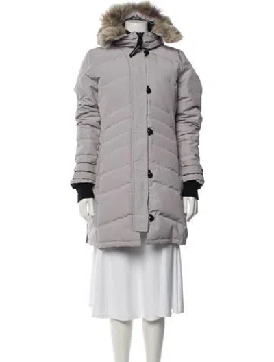 Pre-owned Canada Goose Down Down Coat In Gray