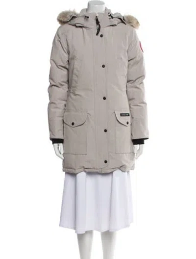 Pre-owned Canada Goose Down Down Coat In Gray