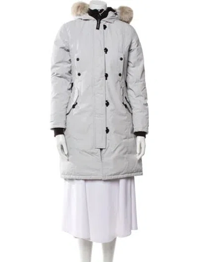 Pre-owned Canada Goose Down Down Coat In Gray