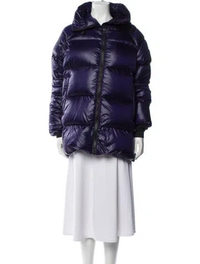 Pre-owned Canada Goose Down Down Coat W/ Tags In Purple