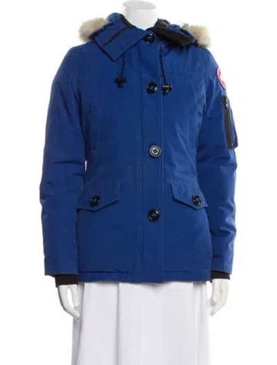 Pre-owned Canada Goose Down Down Jacket In Blue