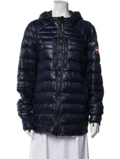 Pre-owned Canada Goose Down Down Jacket In Blue