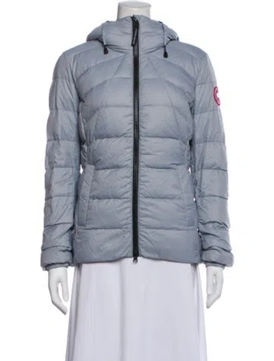 Pre-owned Canada Goose Down Down Jacket In Blue