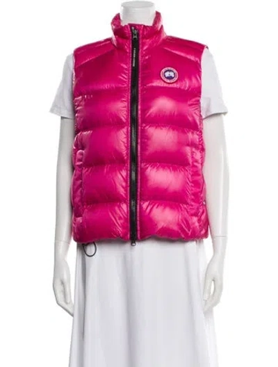 Pre-owned Canada Goose Down Down Jacket In Pink