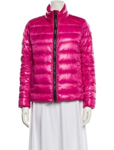 Pre-owned Canada Goose Down Down Jacket In Pink