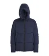 Canada Goose Down Enduraluxe Packable Crofton Puffer Jacket In Blue