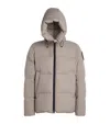 Canada Goose Down Enduraluxe Packable Crofton Puffer Jacket In Gray