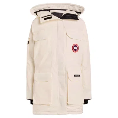 Pre-owned Canada Goose Down Expedition Parka Jacket In Sand