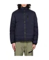 Canada Goose Down-feather Logo-patch Jacket In Black