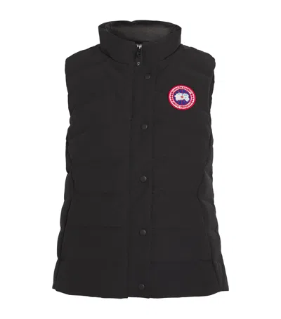 Canada Goose Black Nylon Freestyle Vest