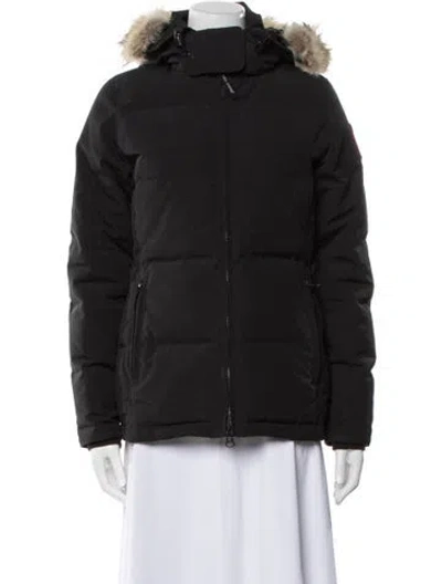 Pre-owned Canada Goose Down Jacket In Black