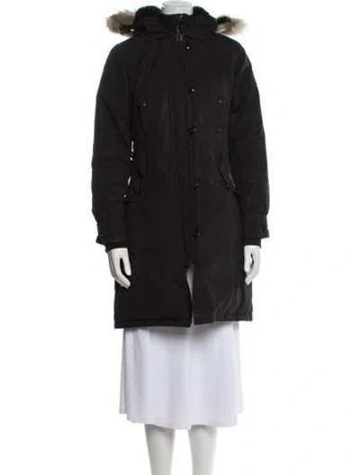 Pre-owned Canada Goose Down Jacket In Black