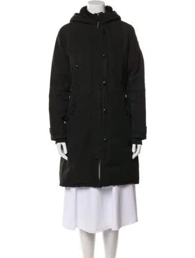 Pre-owned Canada Goose Down Jacket In Black