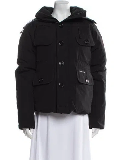 Pre-owned Canada Goose Down Jacket In Black