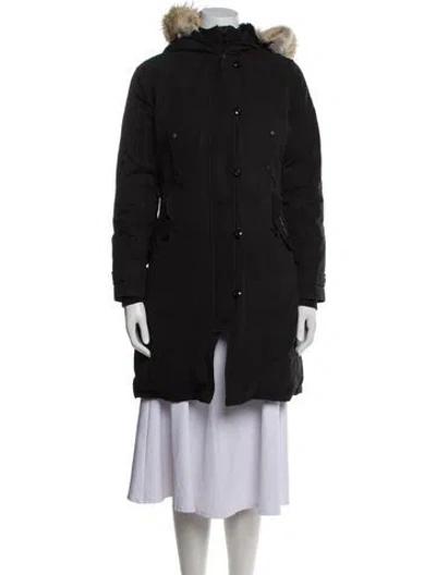 Pre-owned Canada Goose Down Jacket In Black