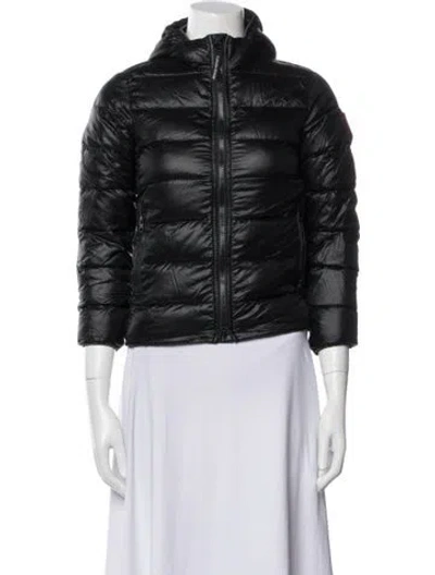 Pre-owned Canada Goose Down Jacket In Black