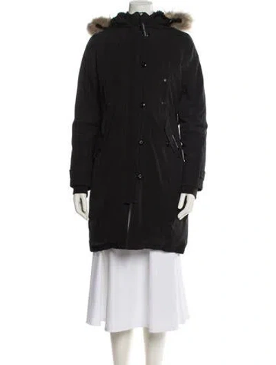 Pre-owned Canada Goose Down Jacket In Black