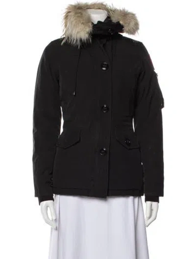 Pre-owned Canada Goose Down Jacket In Black