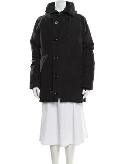 Pre-owned Canada Goose Down Jacket In Black