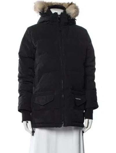 Pre-owned Canada Goose Down Jacket In Black