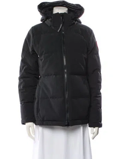 Pre-owned Canada Goose Down Jacket In Black