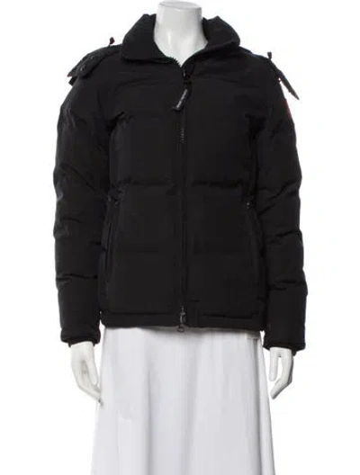 Pre-owned Canada Goose Down Jacket In Black