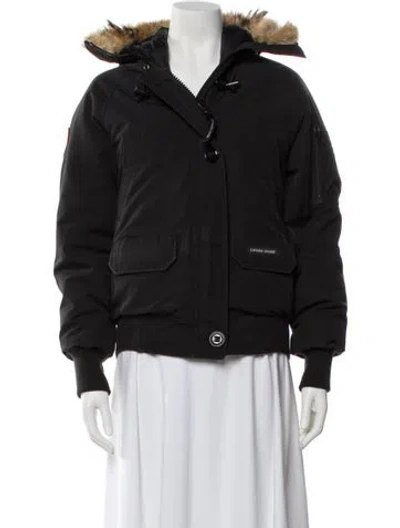 Pre-owned Canada Goose Down Jacket In Black