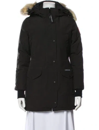Pre-owned Canada Goose Down Jacket In Black