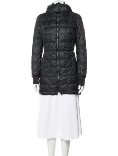 Pre-owned Canada Goose Down Jacket In Black