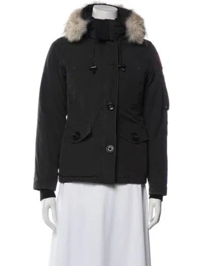 Pre-owned Canada Goose Down Jacket In Black