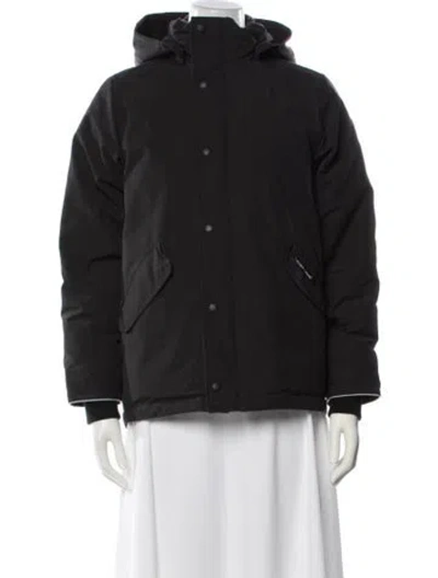 Pre-owned Canada Goose Down Jacket In Black